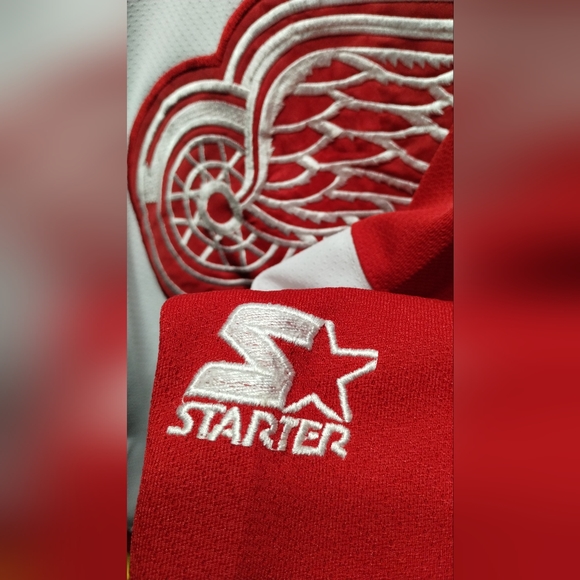 Authentic vintage Detroit redwings starter jersey - Picture 5 of 6